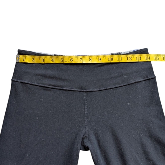 Lululemon Groove Pant  Yoga Active Womens 6 Reversible Black Quilting Rel 1/12 - Picture 11 of 16